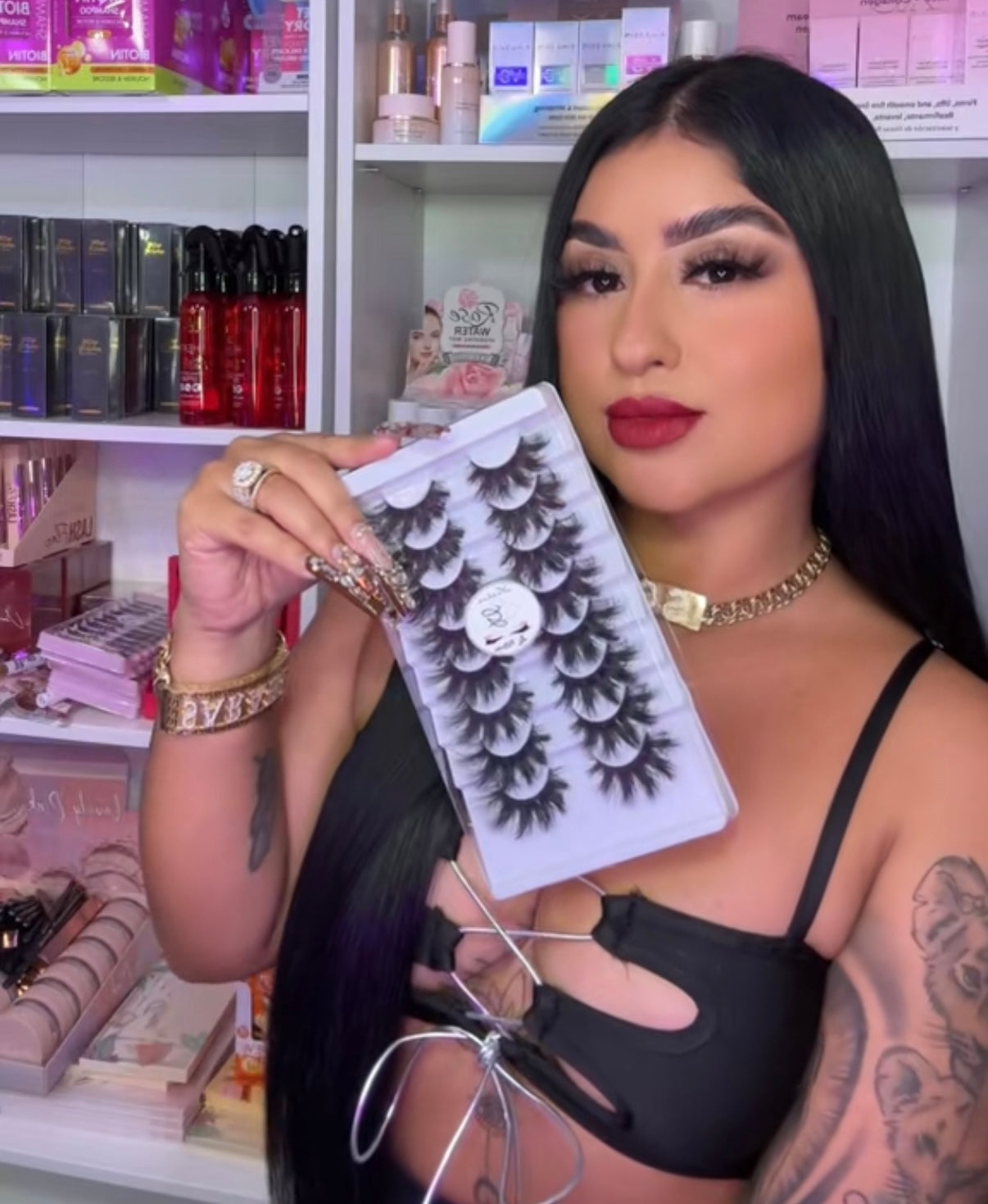 Pestañas dramaticas