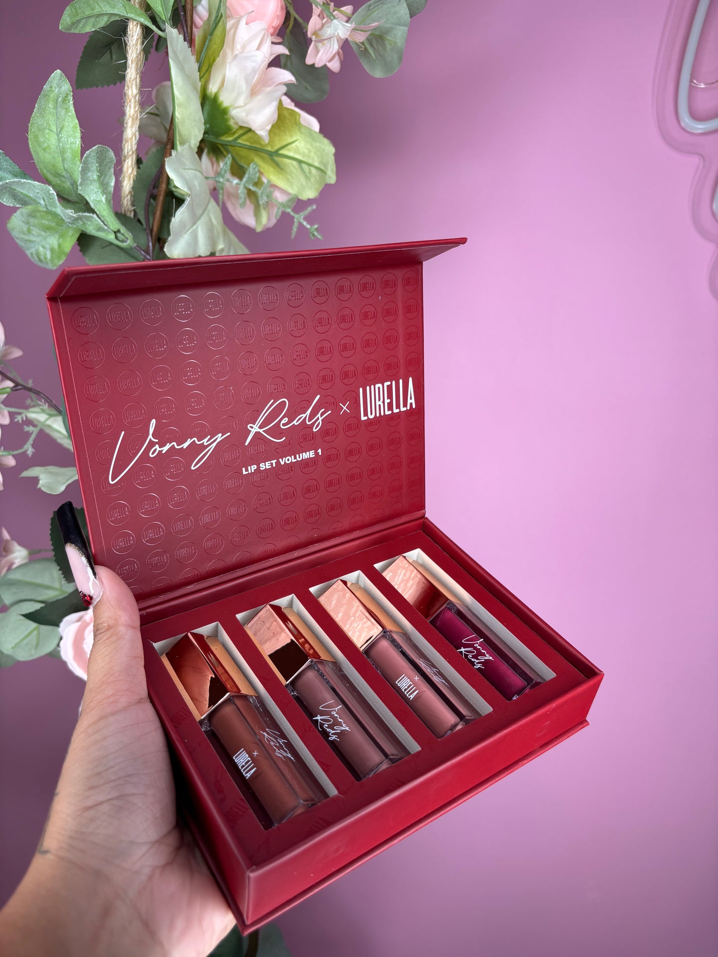 Set de 4 Labiales matte lurella