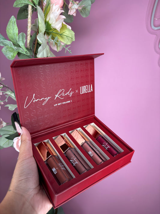 Set de 4 Labiales matte lurella