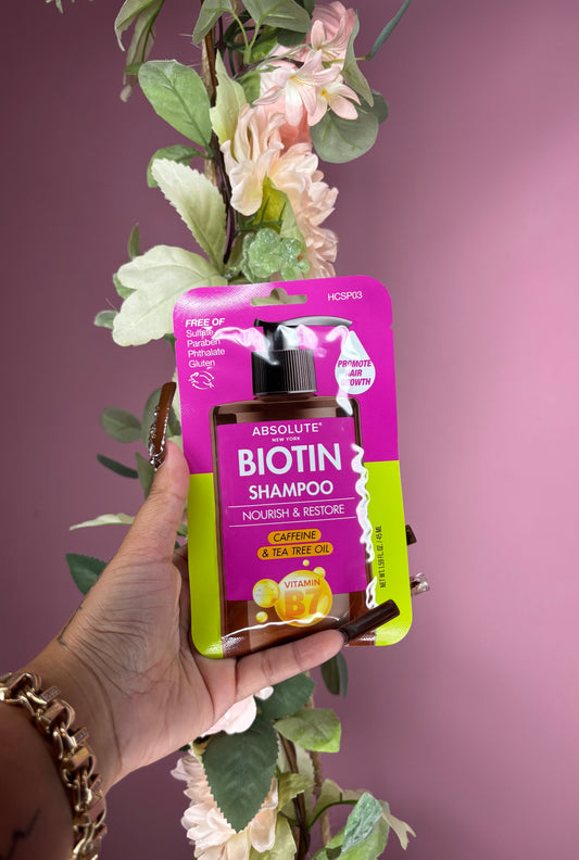Shampoo biotin