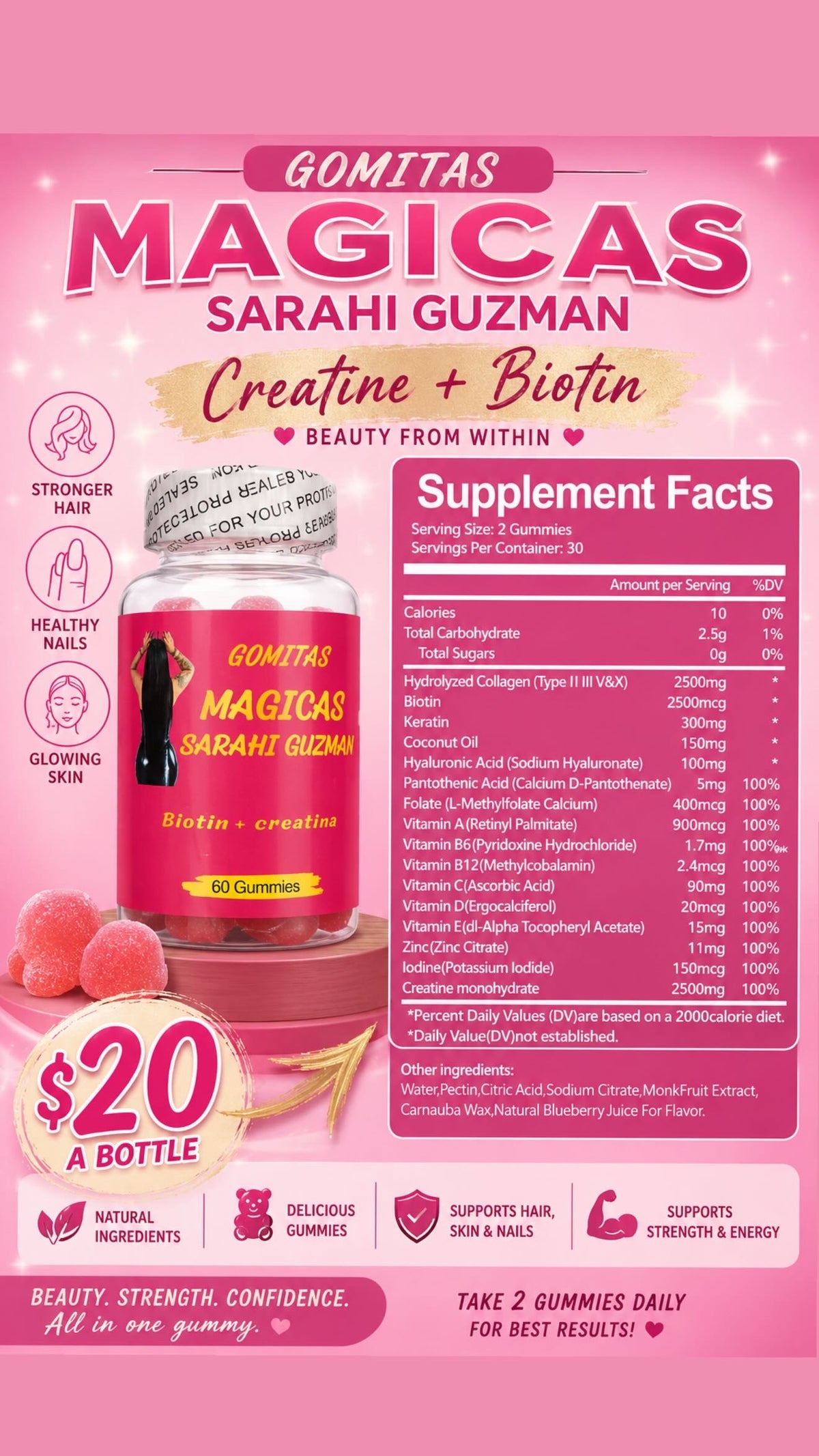 Gomitas Magicas - Biotion + Creatina
